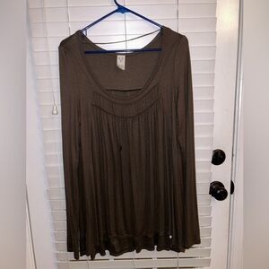 We The Free Ribbed Long Sleeve blouse